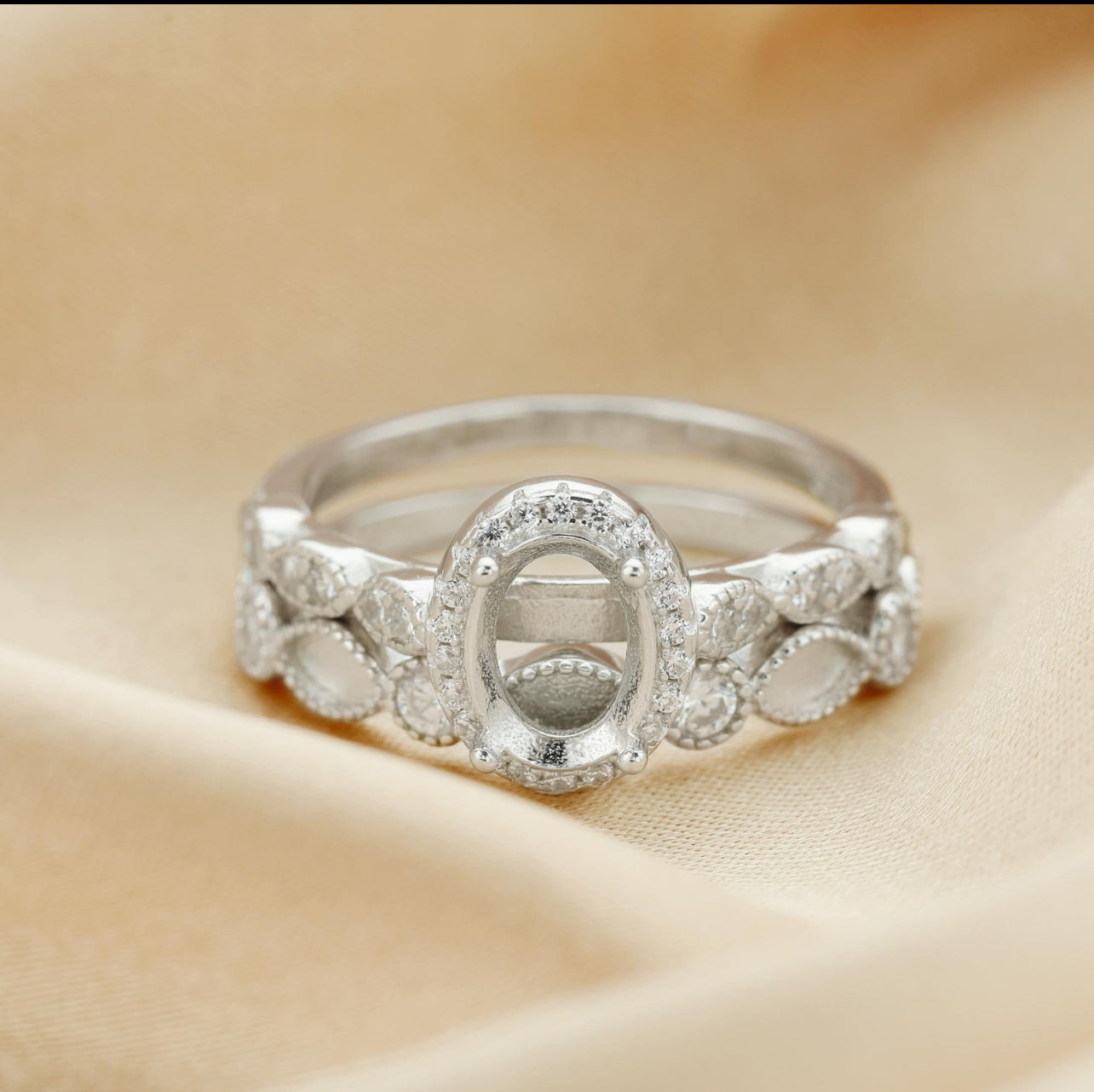 Oval Stackable Ring