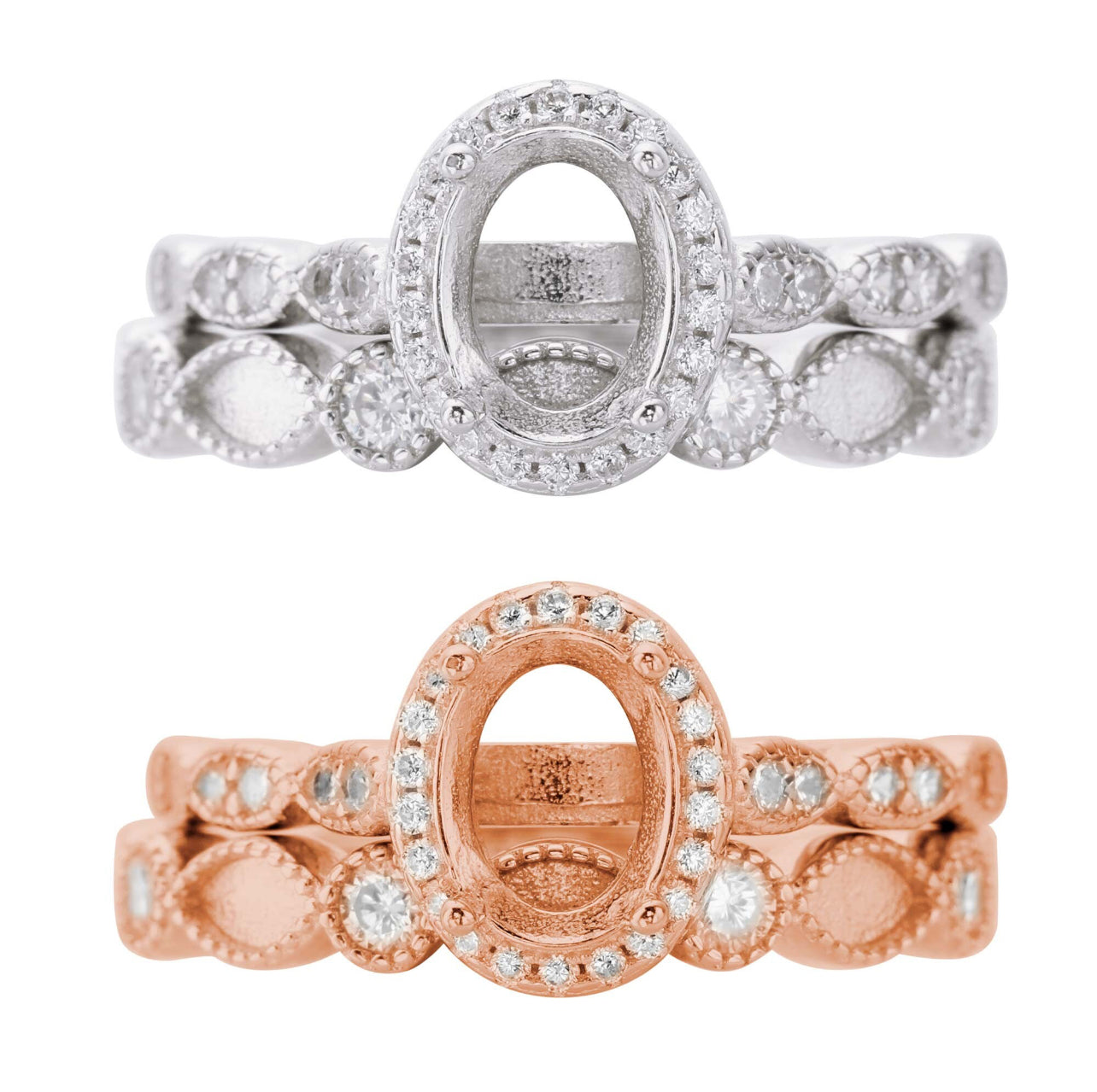 Oval Stackable Ring