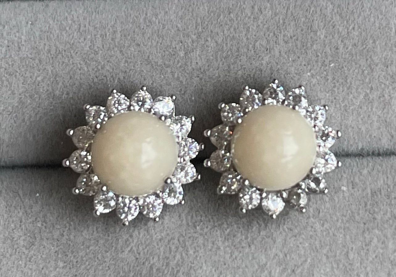 Floral Round Earring