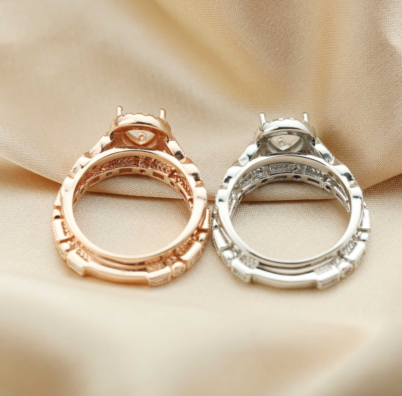 Pear Stackable Ring