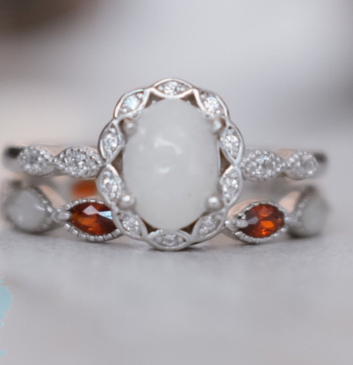 Oval Stackable Ring