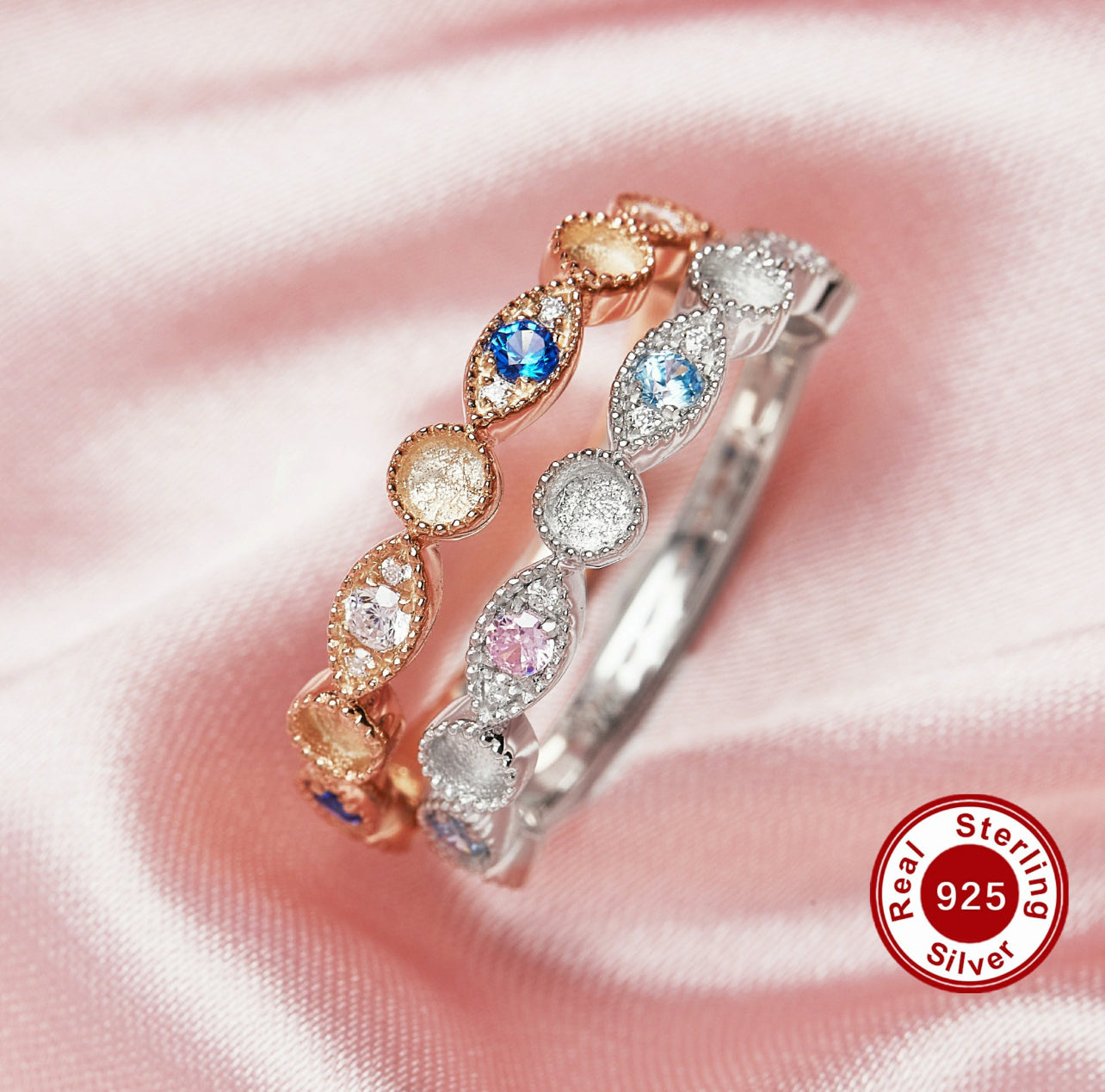 Multi Birthstone Ring