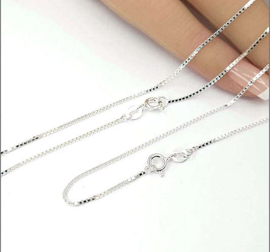 Silver Box Chain